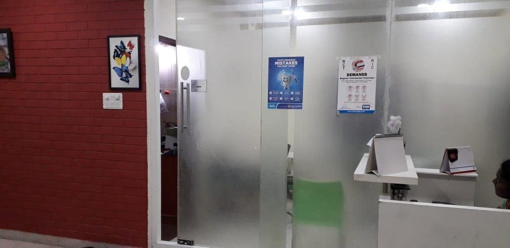 Dental Corner clinic interior in Ashok Nagar, Chennai